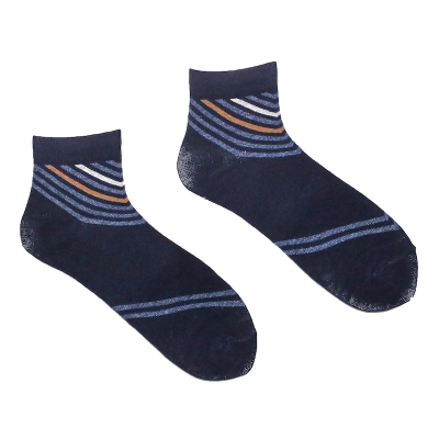 Picture of Pride Zone Ankle Socks for Men  (Navy Blue)