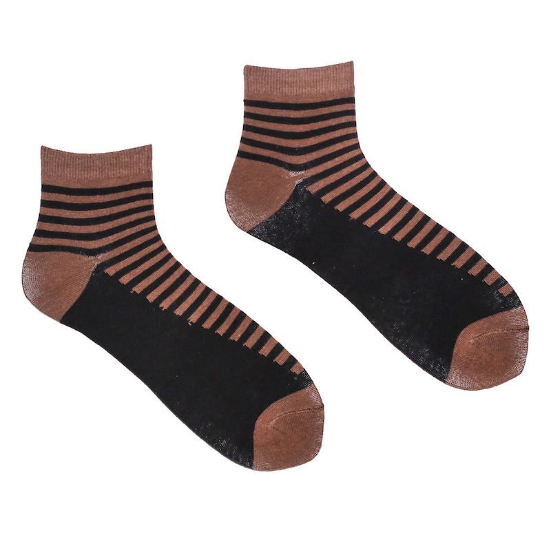 Picture of Swan Goodwill Ankle Socks for Men  (Chocolate)
