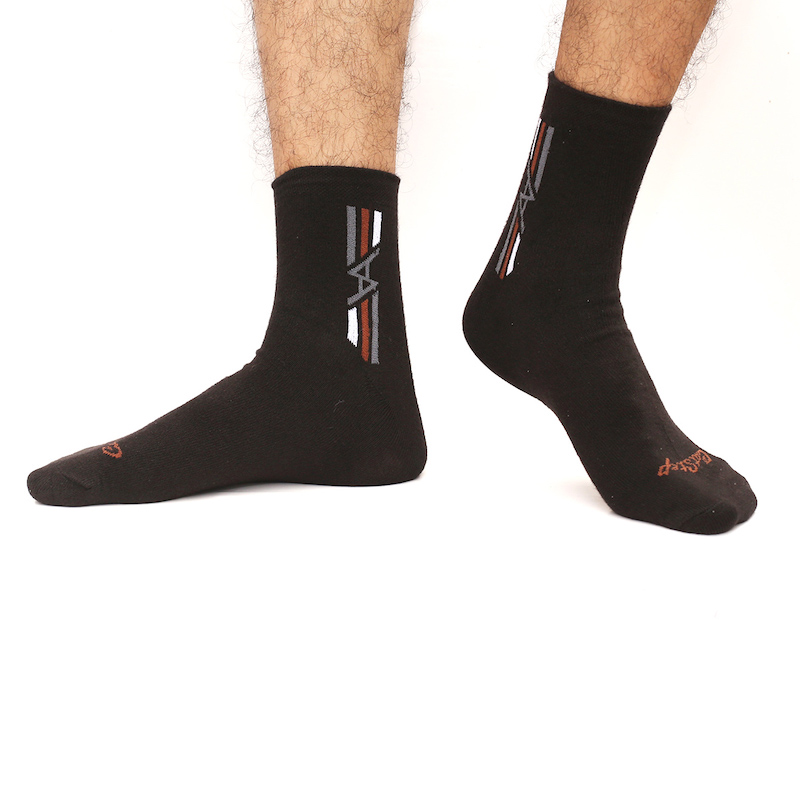 Picture of Premium Ankle Socks for Men by MB Hosiery  (Black)