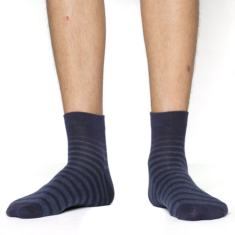 Picture of Premium Ankle Socks for Men  (Navy Blue)