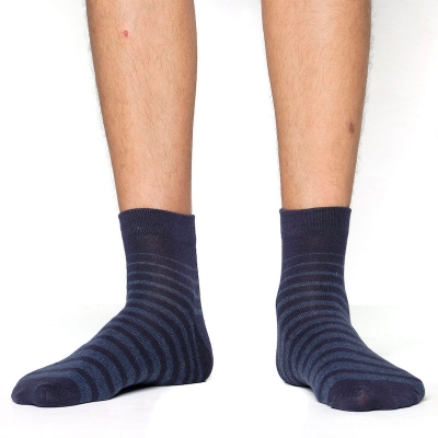 Picture of Premium Ankle Socks for Men  (Navy Blue)