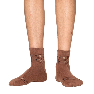 Picture of Premium Ankle Socks for Men  (Brown)