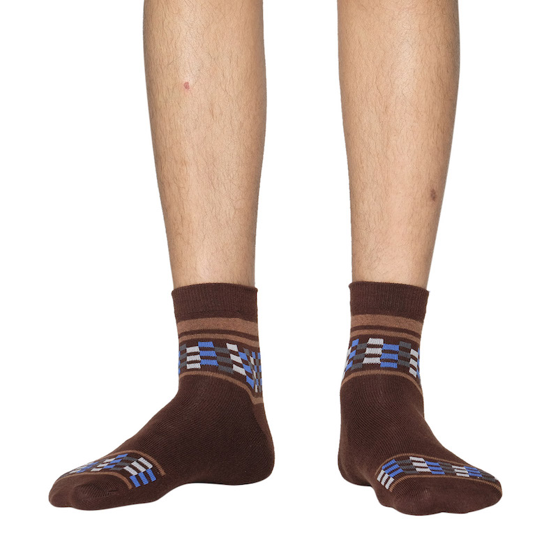 Picture of Premium Ankle Socks for Men  (Chocolate)