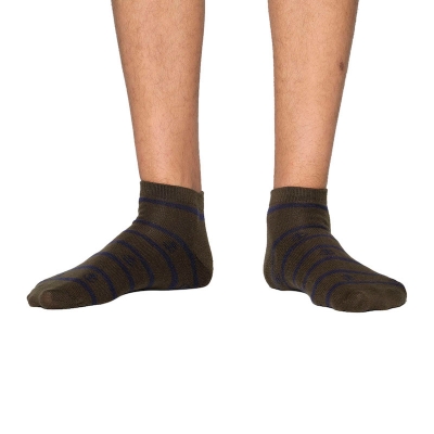 Picture of Premium Ankle Socks for Men  (Olive)