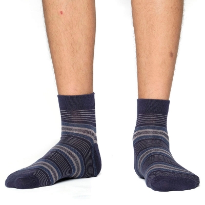 Picture of Premium Ankle Socks for Men  (Navy Blue)