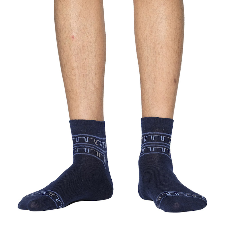 Picture of Premium Ankle Socks for Men  (Navy Blue)