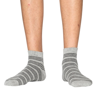 Picture of Premium Ankle Socks for Men  (Ash)