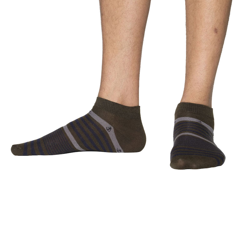 Picture of Premium Ankle Socks for Men  (Olive)