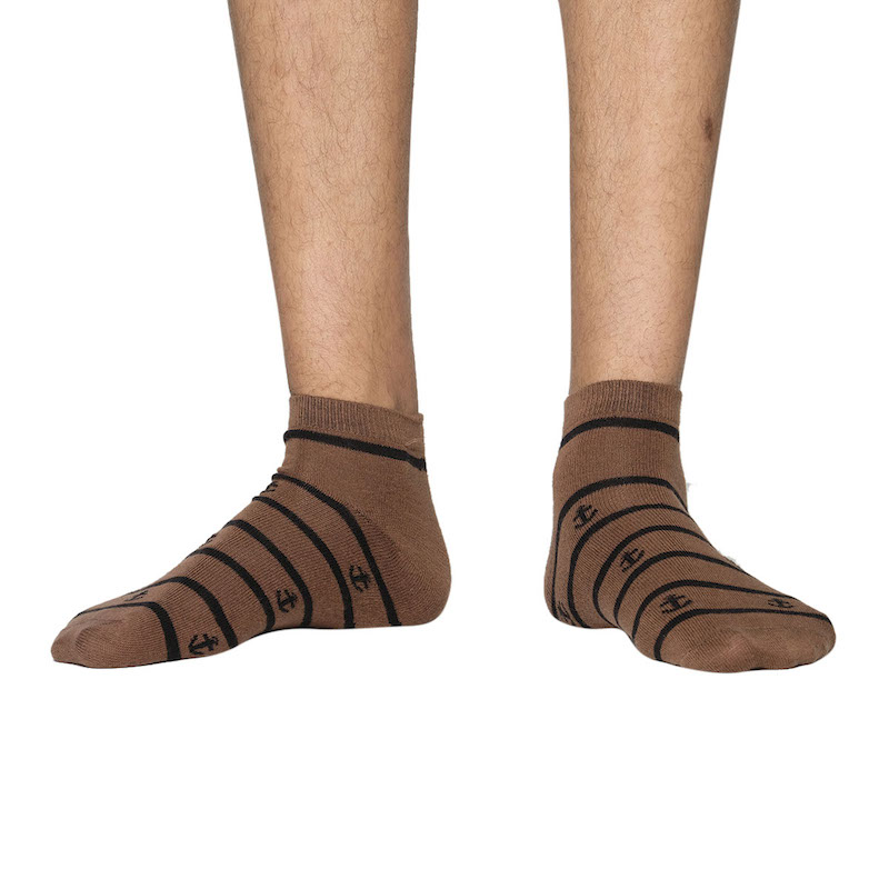 Picture of Premium Ankle Socks for Men  (Brown)
