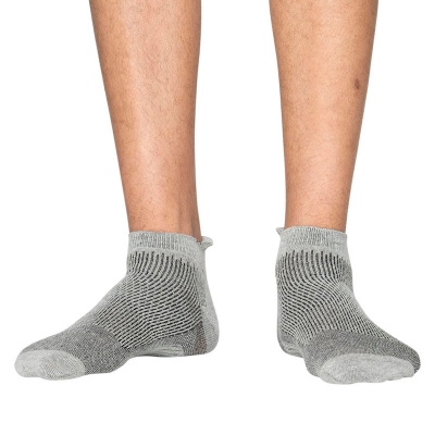 Picture of Premium Ankle Socks for Men  (Ash)