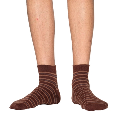Picture of Premium Ankle Socks for Men  (Chocolate)