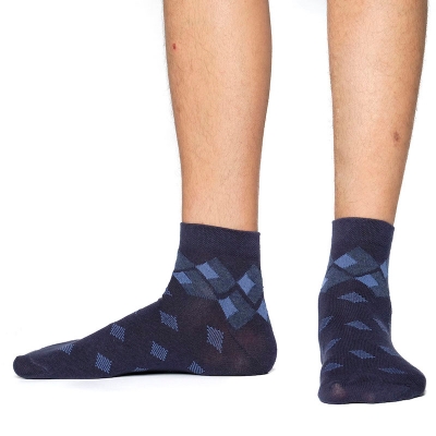 Picture of Proman Ankle Socks for Men  (Navy Blue)