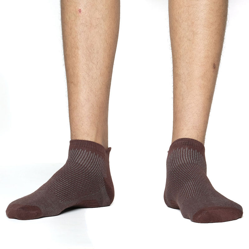 Picture of Premium Ankle Socks for Men  (Chocolate)