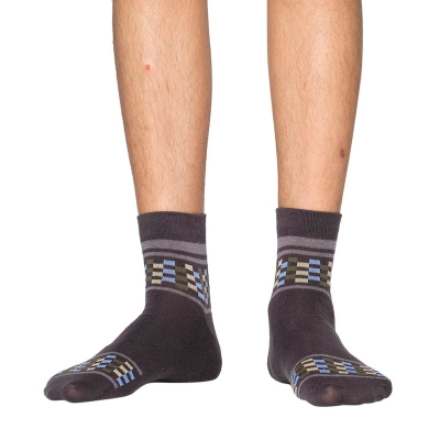 Picture of Premium Ankle Socks for Men  (Charcoal)