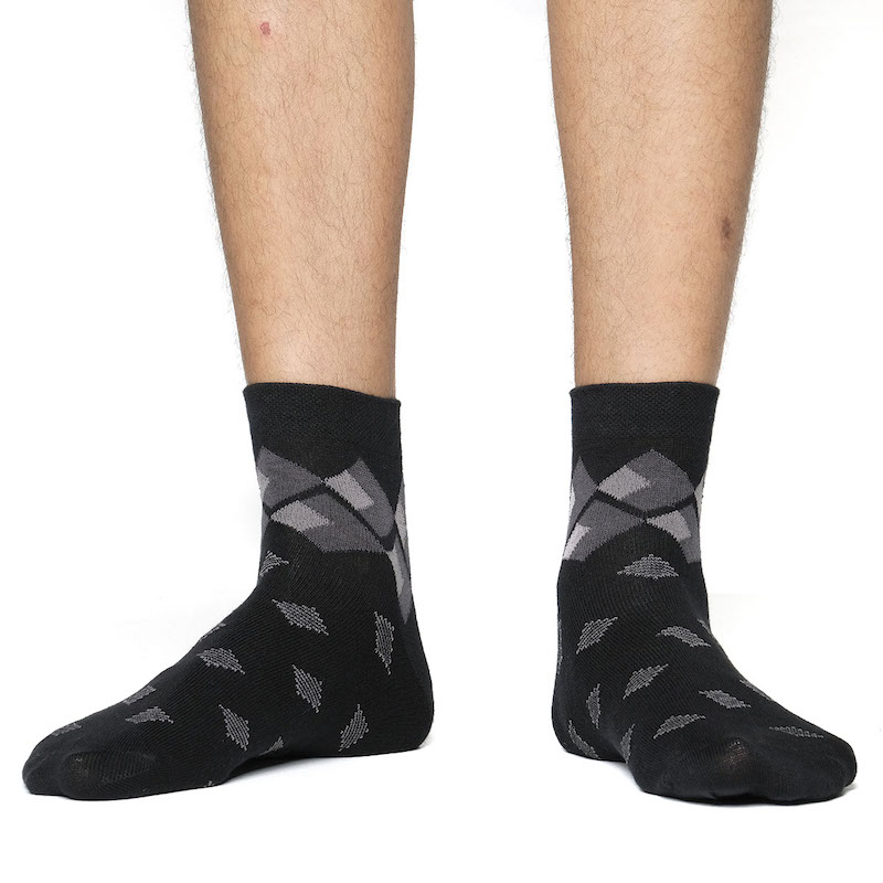 Picture of Proman Ankle Socks for Men  (Black)