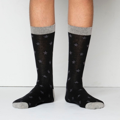 Picture of Premium Long Socks For Men  (Black)