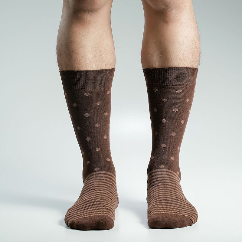 Picture of Super Dog Long Socks For Men  (Chocolate)