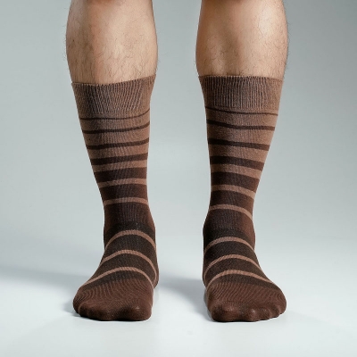Picture of Pridezone Long Socks For Men  (Chocolate)