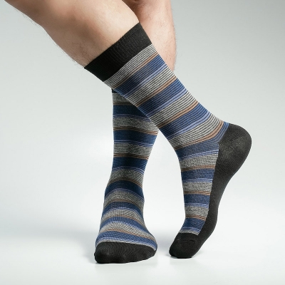 Picture of Super Dog Long Socks For Men  (Black)