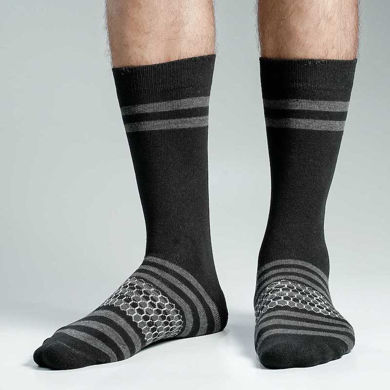 Picture of Swan Premium Long Socks For Men  (Black)