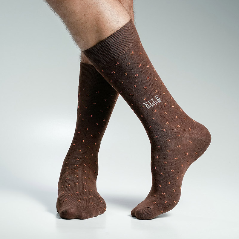 Picture of Action King Long Socks For Men  (Chocolate)