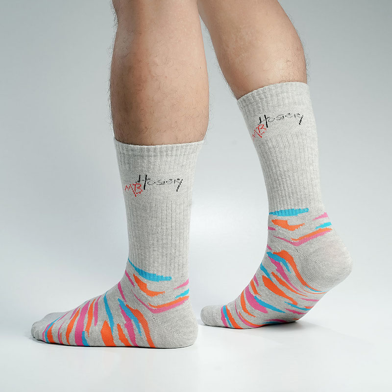 Picture of Premium Long Socks For Men  (Multicolor)