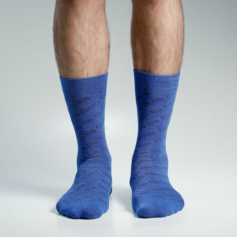 Picture of Super Dog Long Socks For Men  (Blue)