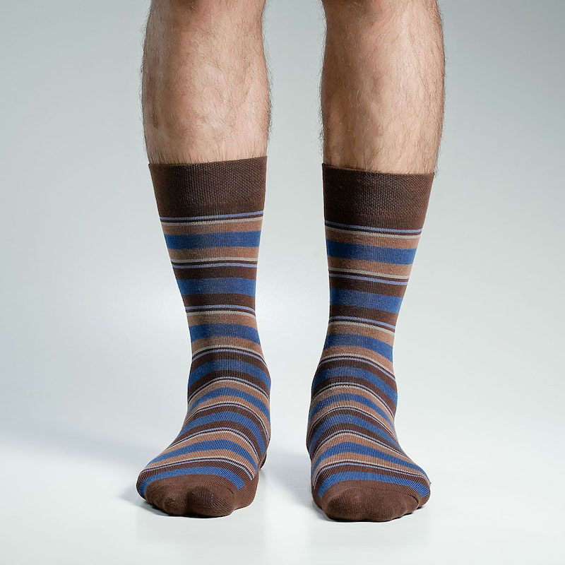 Picture of Super Dog Long Socks For Men  (Chocolate)