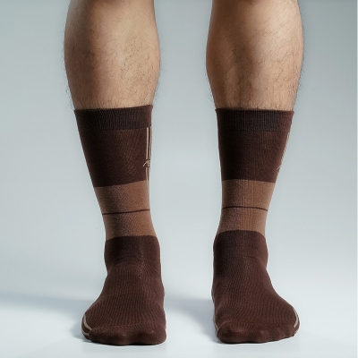 Picture of Premium Long Socks For Men  (Chocolate)