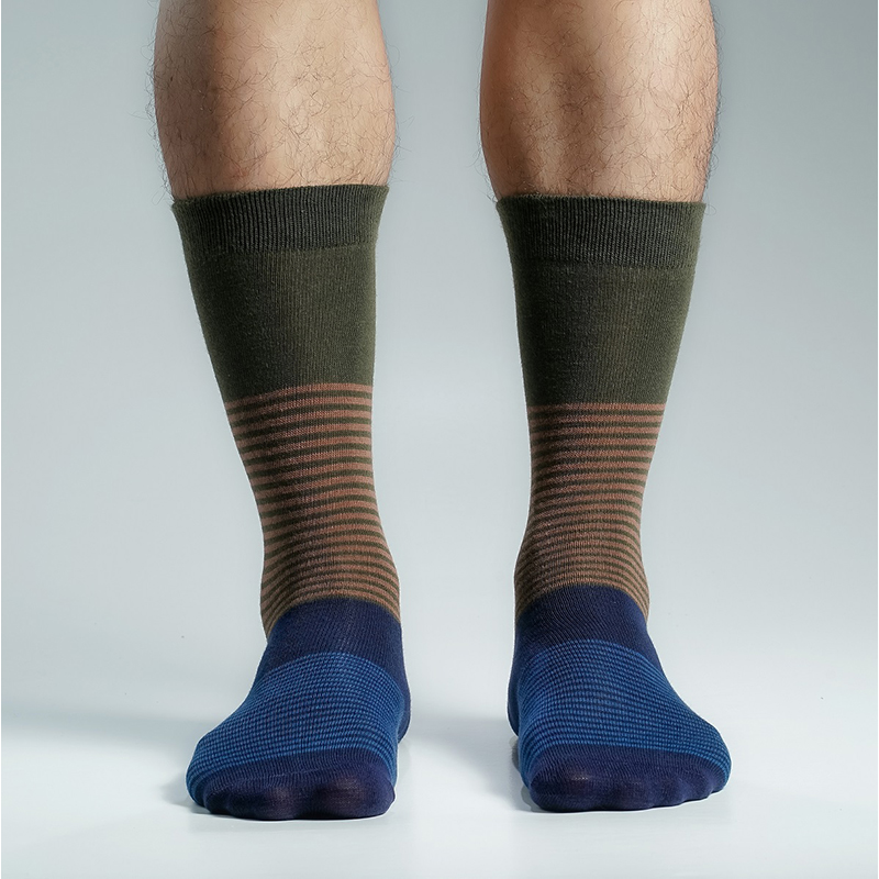 Picture of Premium Long Socks For Men  (Olive)