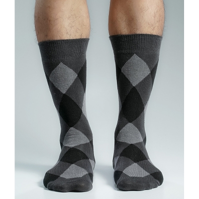 Picture of Premium Long Socks For Men  (Charcoal)