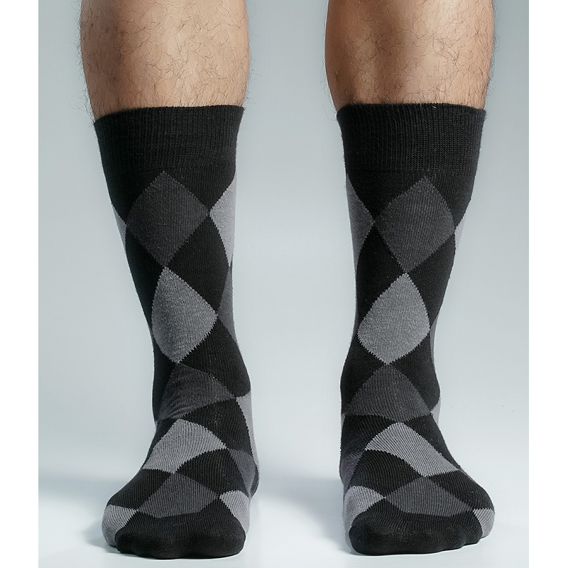 Picture of Premium Long Socks  for Men  (Black)