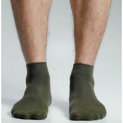 Picture of Premium Ankle Socks For Men  (Olive)