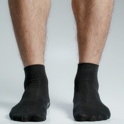 Picture of Premium Ankle Socks For Men  (Black)