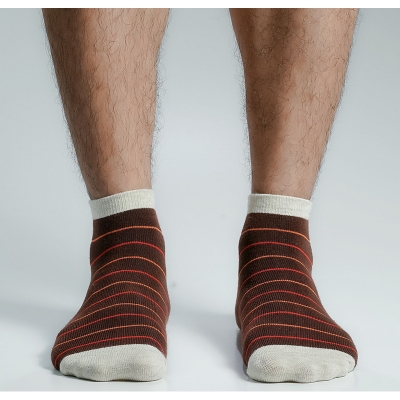 Picture of Premium Ankle Socks For Men  (Chocolate)