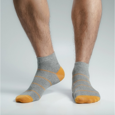 Picture of Premium Ankle Socks For Men  (Ash)