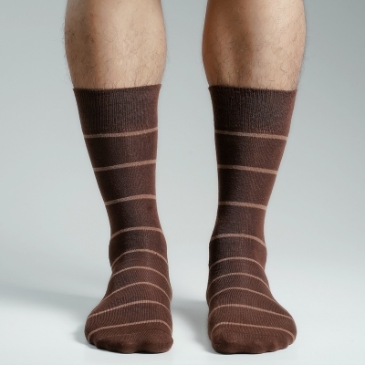 Picture of Premium Long Socks For Men  (Chocolate)