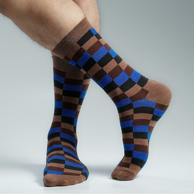 Picture of Premium Long Socks For Men  (Brown)