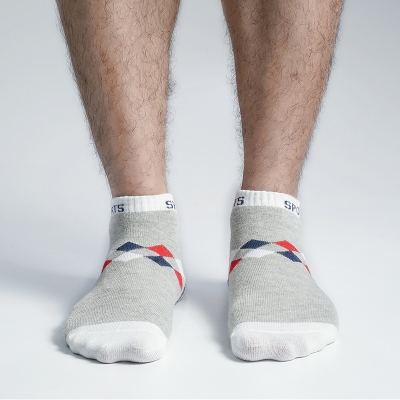 Picture of Premium Ankle Socks For Men  (Cream)