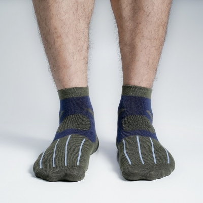 Picture of Premium Ankle Socks For Men  (Olive)