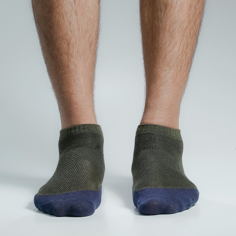 Picture of Premium Ankle Socks For Men  (Olive)