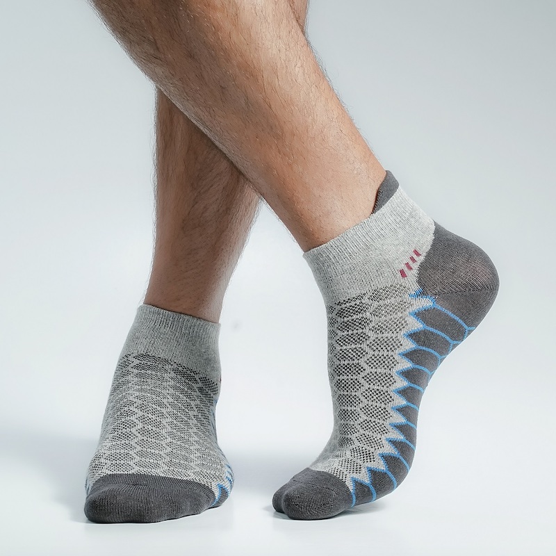 Picture of Premium Ankle Socks For Men  (Ash)