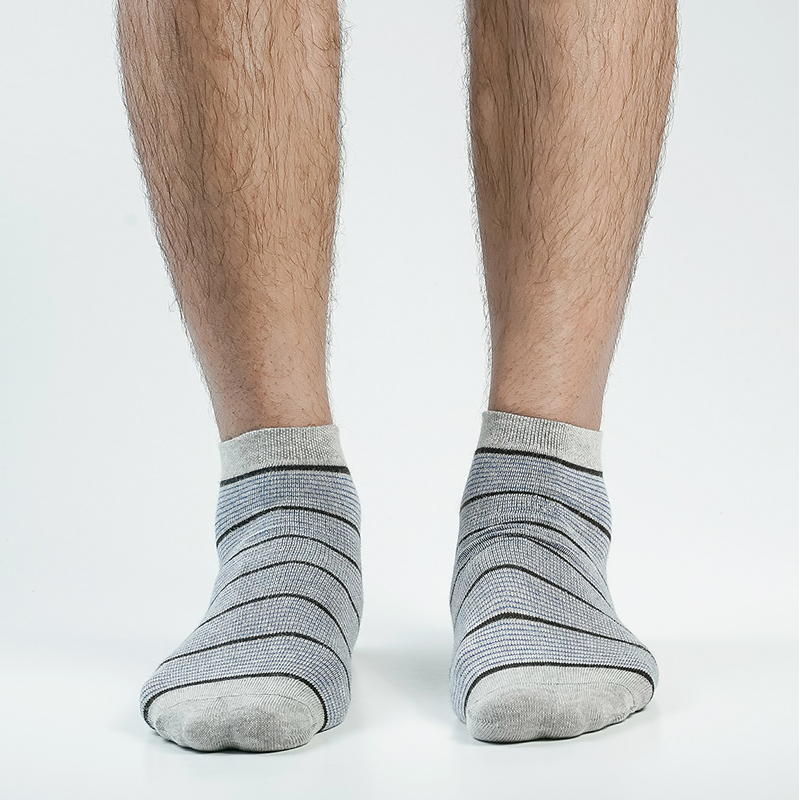 Picture of Premium Ankle Socks For Men  (Ash)