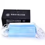 Picture of Surgical Face Mask 50 PCS 1Box -Blue