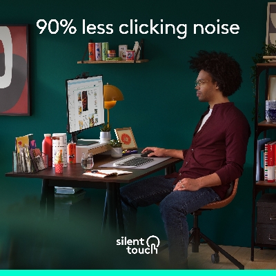 Picture of Logitech Signature M650 Wireless Mouse - For Small to Medium Sized Hands, 2-Year Battery, Silent Clicks, Customisable Side Buttons, Bluetooth, Multi-Device Compatibility