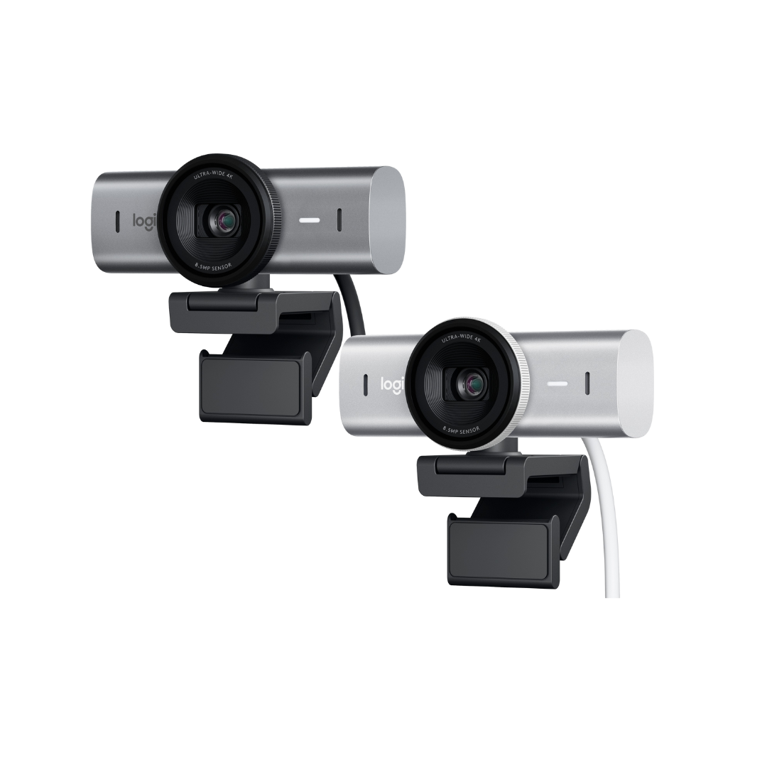 Picture of Logitech MX Brio Ultra HD 4K Streaming Webcam, 1080p at 60 FPS, USB-C, Webcam Cover, Works with Microsoft Teams, Zoom, Google Meet