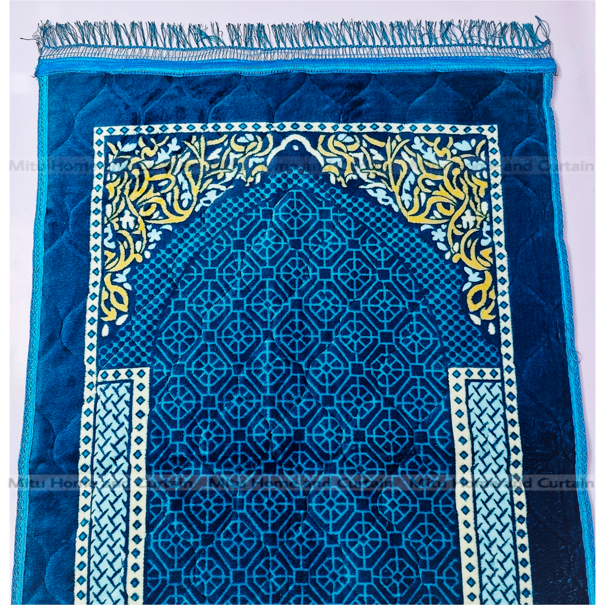 Picture of Jaynamaz Prayer mat China jaynamaz Primium quality soft jaynamaz 31inch*48 inch Brawn, Royel blue , Royel ash