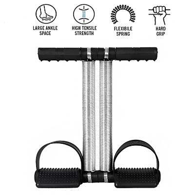 Picture of Tummy Trimmer Double Spring Tummy Trimmer / Fitness Tummy Trimmer/abs Tummy Trimmer/abs Exerciser Tummy Trimmer/Multipurpose Fitness Equipment for Men and Women (Multicolor)