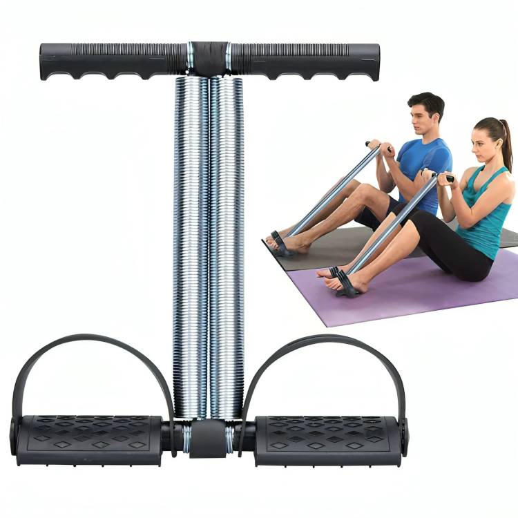 Picture of Tummy Trimmer Double Spring Tummy Trimmer / Fitness Tummy Trimmer/abs Tummy Trimmer/abs Exerciser Tummy Trimmer/Multipurpose Fitness Equipment for Men and Women (Multicolor)