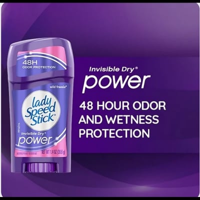 Picture of Lady Speed Stick Invisible Dry Power Antiperspirant Deodorant Wild Freesia 65g